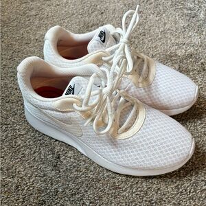 Nike Women's White Mesh Sneakers